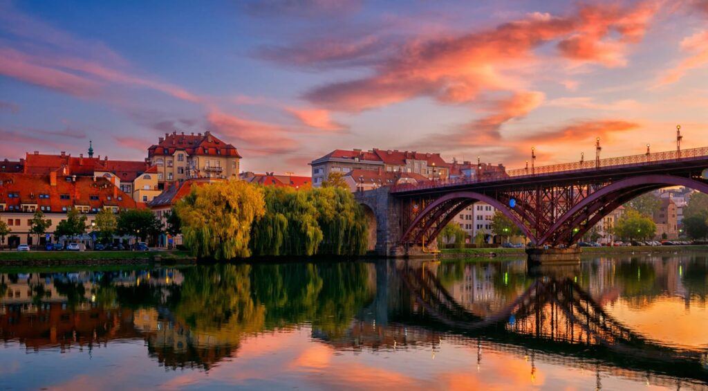 vue de Maribor (Slovénie)